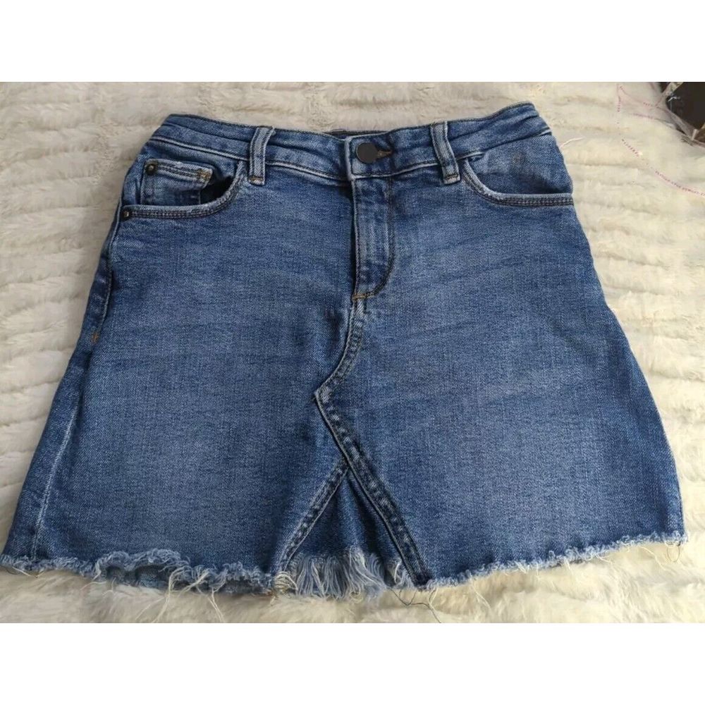 DL1961 Girls Jean Skirt Size 12 "Jenny Mini Skirt" 578